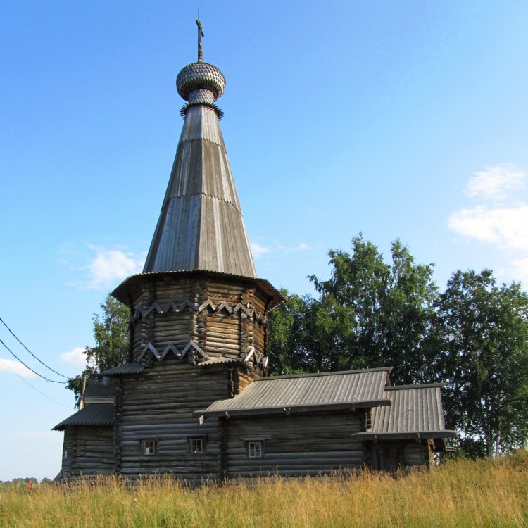 Космозеро. Церковь Александра Свирского. фасады, вид с севера