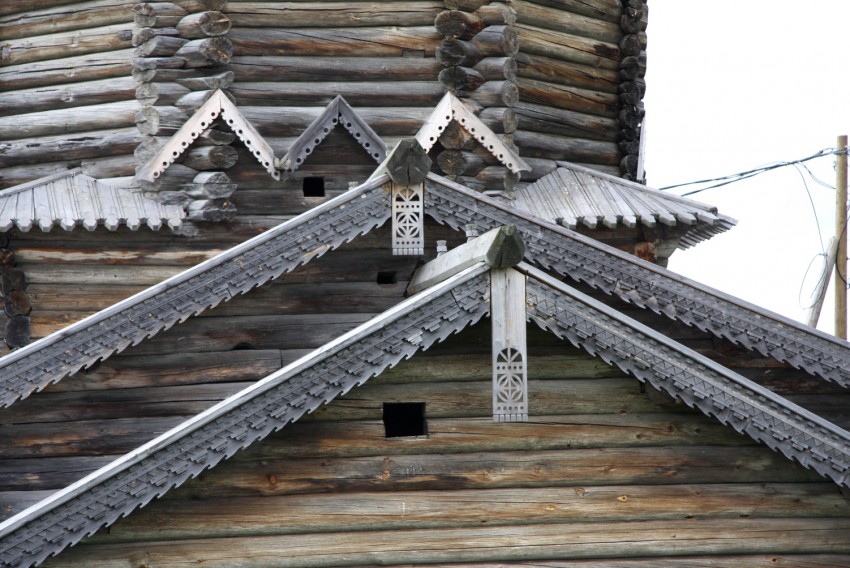 Церковь Александра Свирского, Космозеро (Медвежьегорский район, Республика Карелия). архитектурные детали
