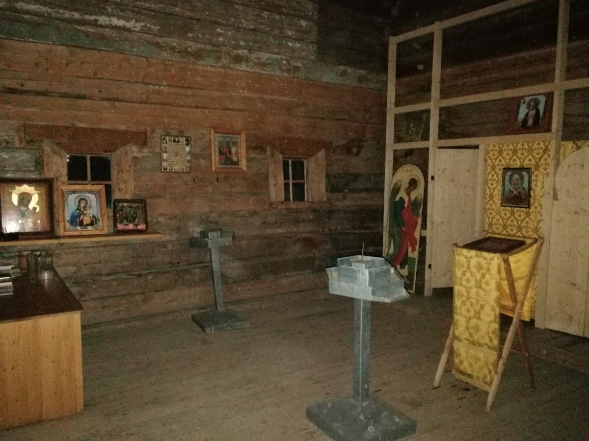 Церковь Александра Свирского, Космозеро (Медвежьегорский район, Республика Карелия). интерьер и убранство