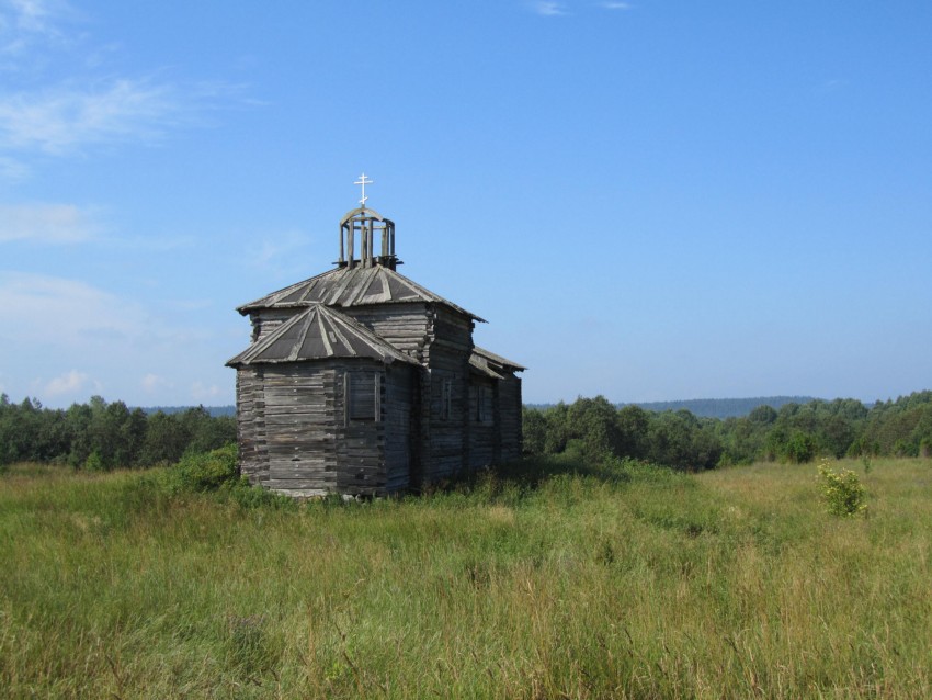 Онежены. Церковь Параскевы Пятницы. фасады, вид с востока