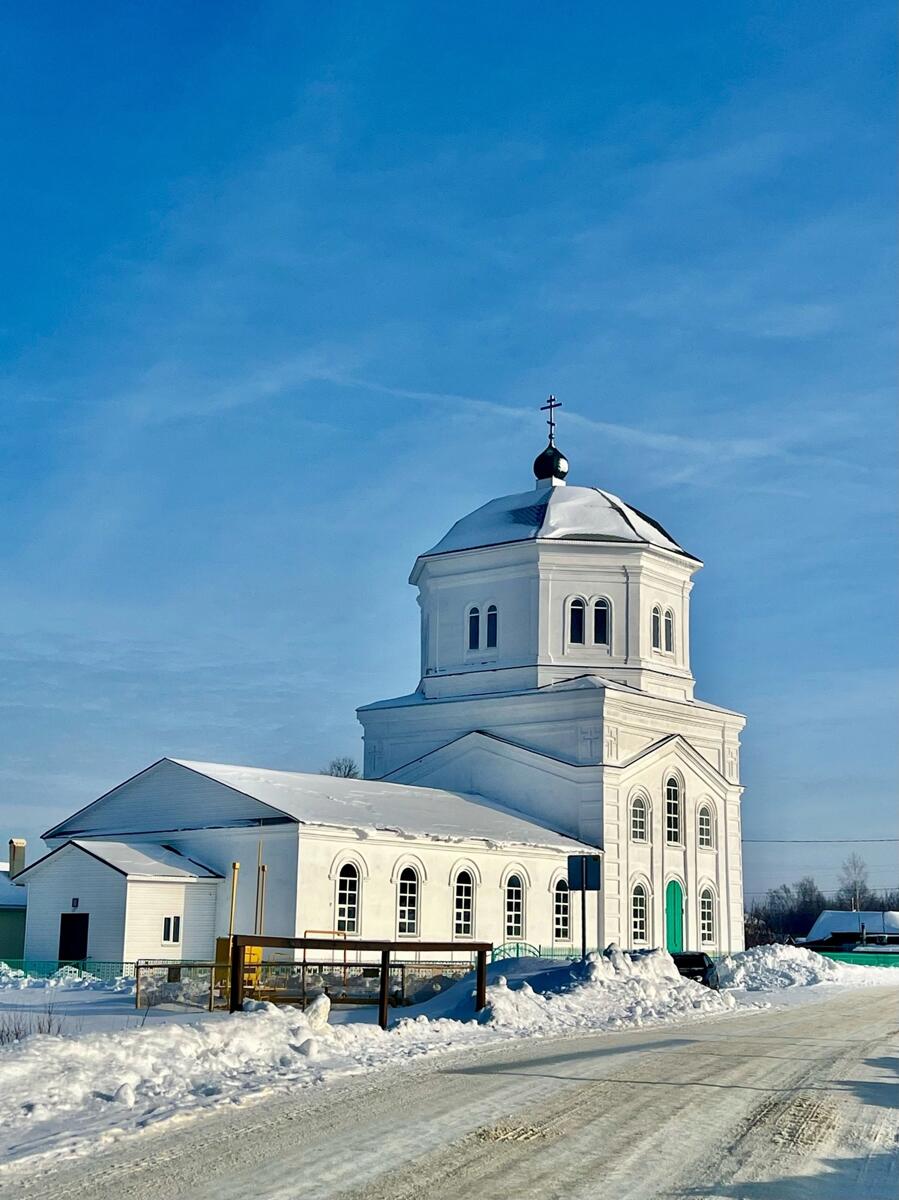 Личадеево. Церковь Феодора Стратилата. фасады