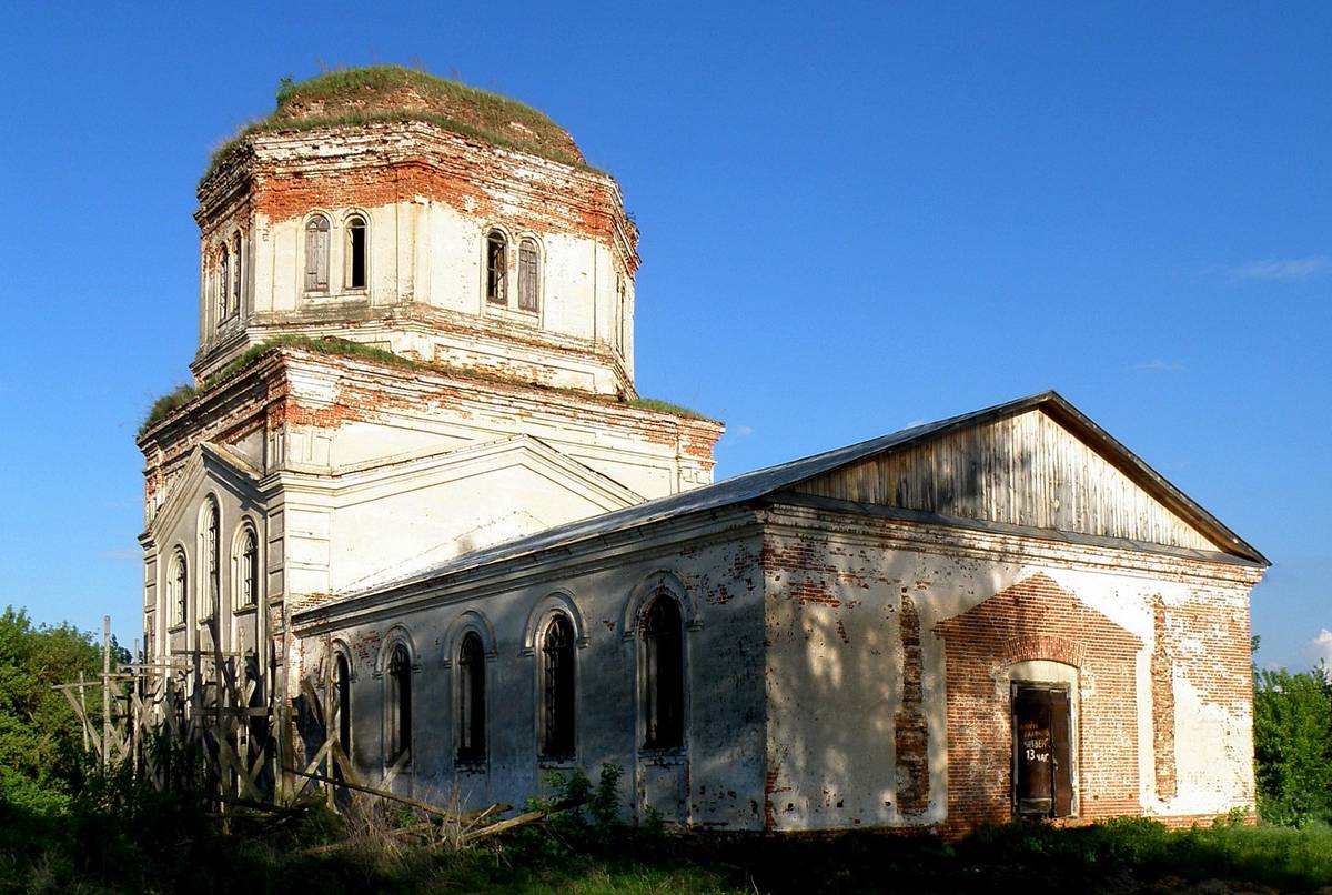 фасады. Церковь Феодора Стратилата, Личадеево (Ардатовский район, Нижегородская область)