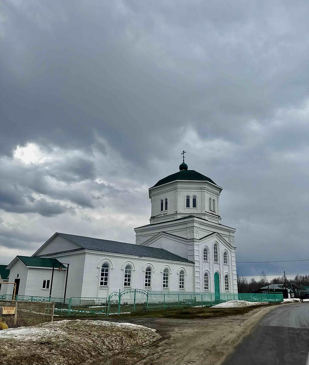 фасады. Церковь Феодора Стратилата, Личадеево (Ардатовский район, Нижегородская область)