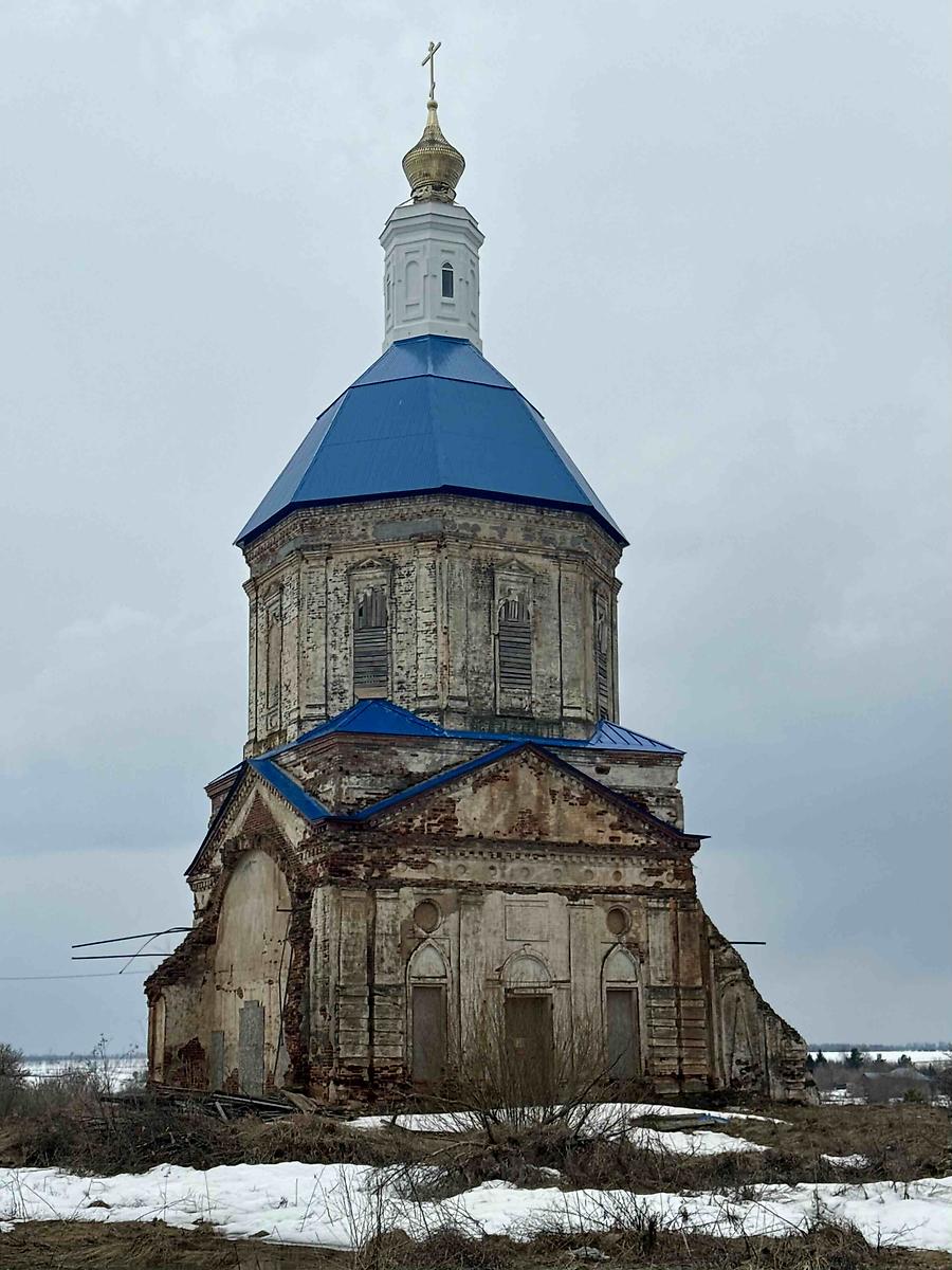 фасады. Церковь Преображения Господня, Мечасово (Ардатовский район, Нижегородская область)