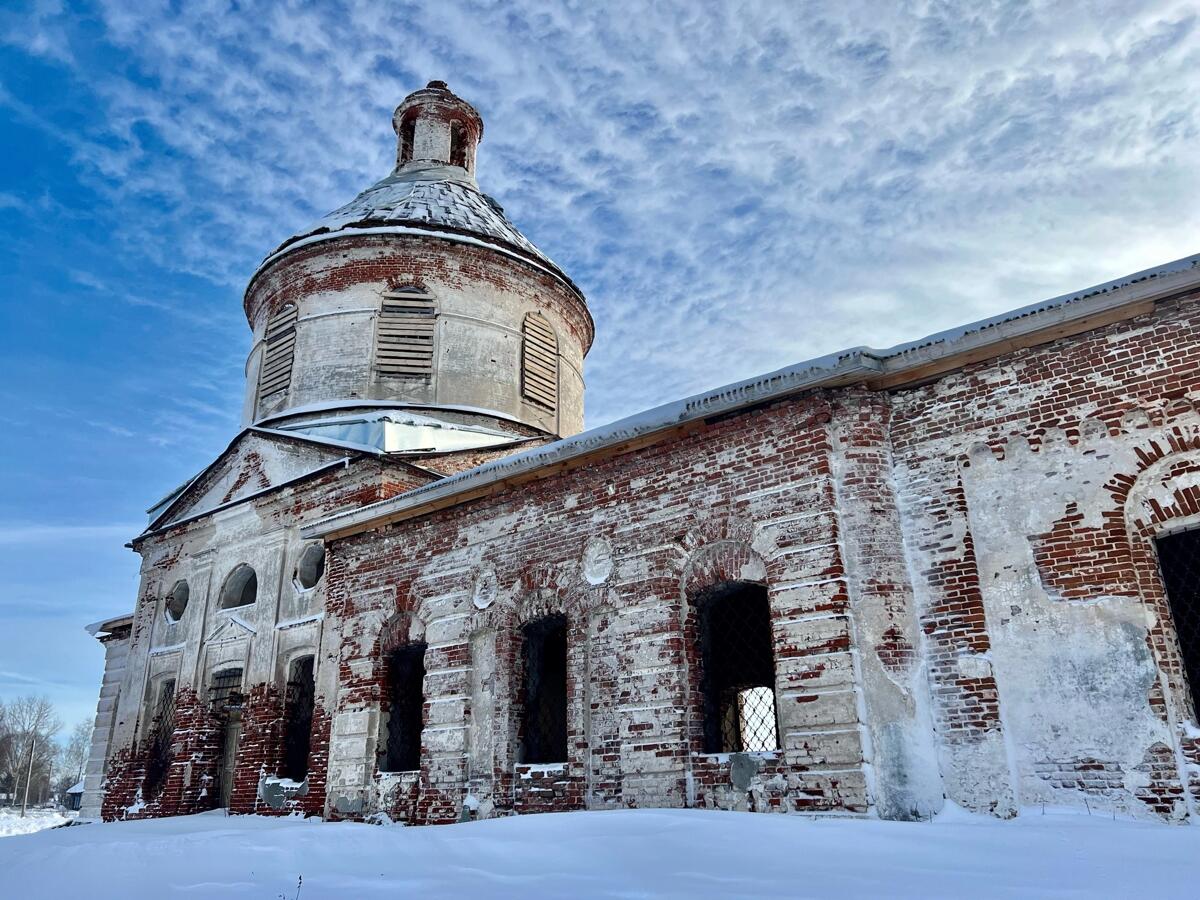 Замятино. Церковь Казанской иконы Божией Матери. архитектурные детали