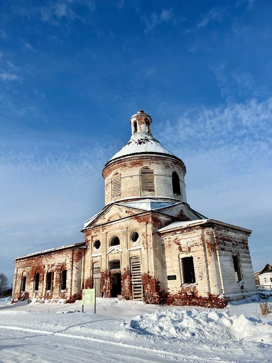 Церковь Казанской иконы Божией Матери, Замятино (Арзамасский район и г. Арзамас, Нижегородская область). фасады