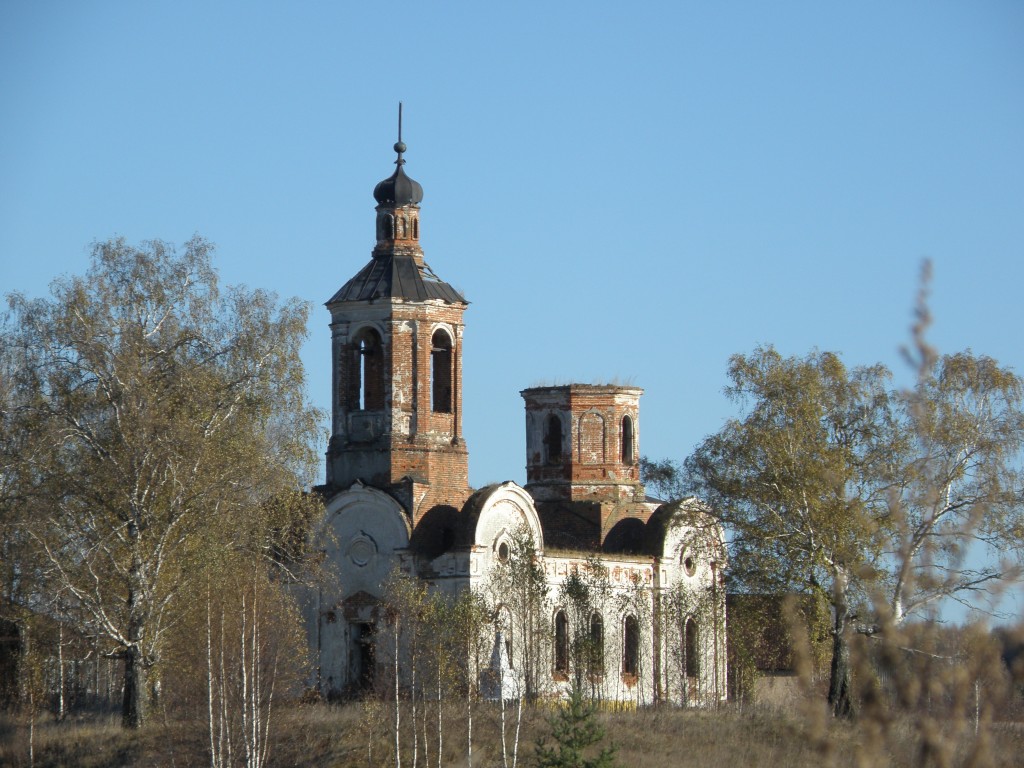 Церковь Троицы Живоначальной (новая), Волчихинский Майдан (Арзамасский район и г. Арзамас, Нижегородская область). фасады