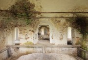 Церковь Воскресения Христова, Вид из алтаря верхнего храма.<br>, Пермогорье (Придворные Места), Красноборский район, Архангельская область