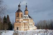 Церковь Воскресения Христова, Пермогорье (Придворные Места), Красноборский район, Архангельская область