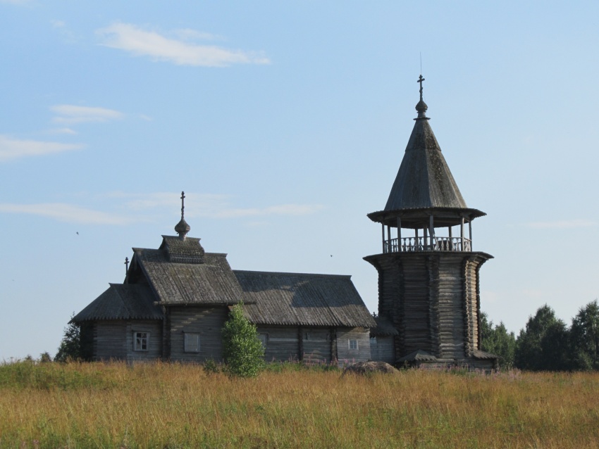 Церковь Илии Пророка, Поля (Медвежьегорский район, Республика Карелия). фасады, северный фасад