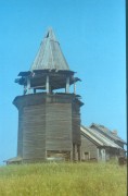 Церковь Илии Пророка, снимок сделан летом 1988, Поля, Медвежьегорский район, Республика Карелия