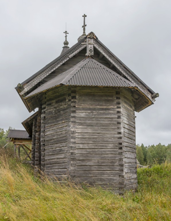 Церковь Илии Пророка, Поля (Медвежьегорский район, Республика Карелия). фасады, Апсида