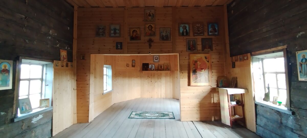 Церковь Илии Пророка, Поля (Медвежьегорский район, Республика Карелия). интерьер и убранство
