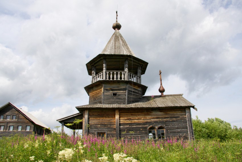 Часовня Усекновения главы Иоанна Предтечи, Вороний Остров (Медвежьегорский район, Республика Карелия). фасады