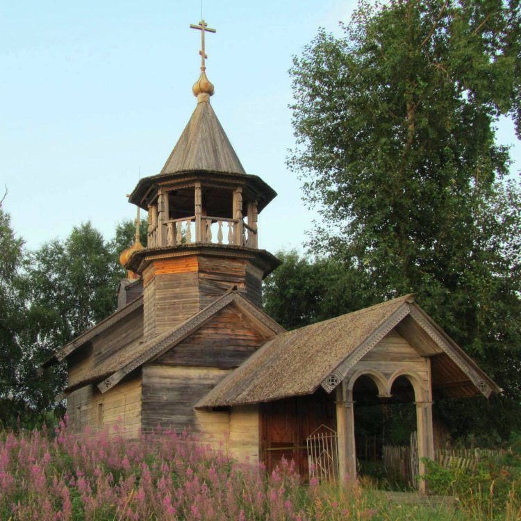 Тамбицы. Часовня Николая Чудотворца. фасады, вид с запада