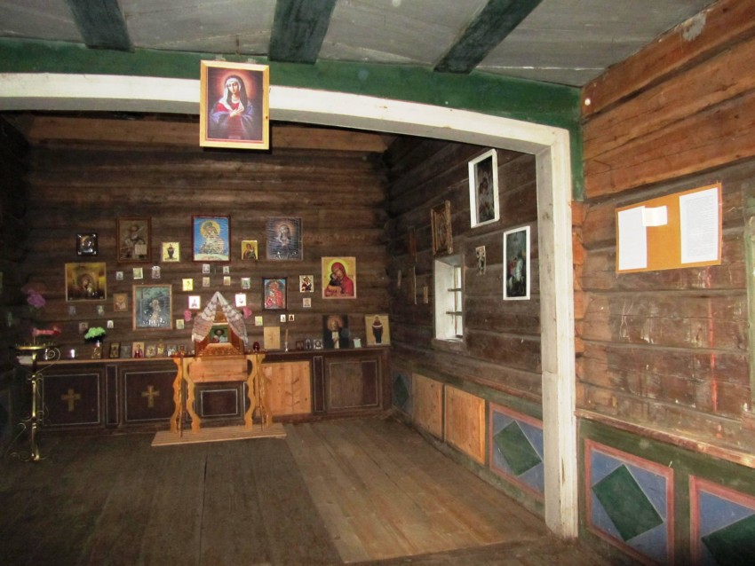 Часовня Николая Чудотворца, Тамбицы (Медвежьегорский район, Республика Карелия). интерьер и убранство