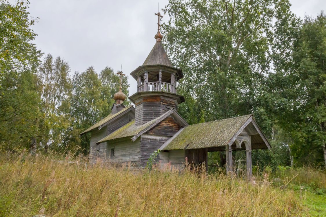 Тамбицы. Часовня Николая Чудотворца. фасады, Вид с северо-запада