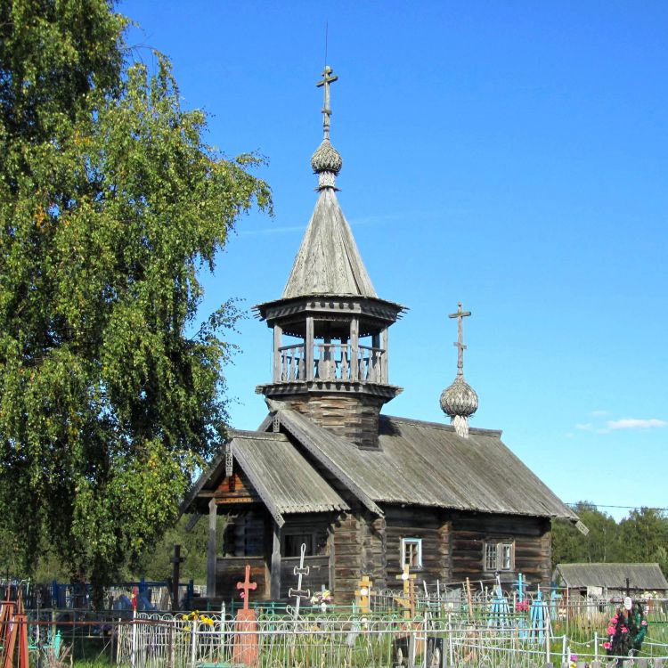 Часовня Илии Пророка, Пяльма (Пудожский район, Республика Карелия). фасады, вид с юго-запада