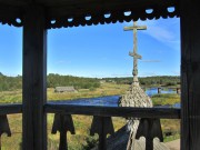Часовня Илии Пророка, вид с колокольни на восток, Пяльма, Пудожский район, Республика Карелия