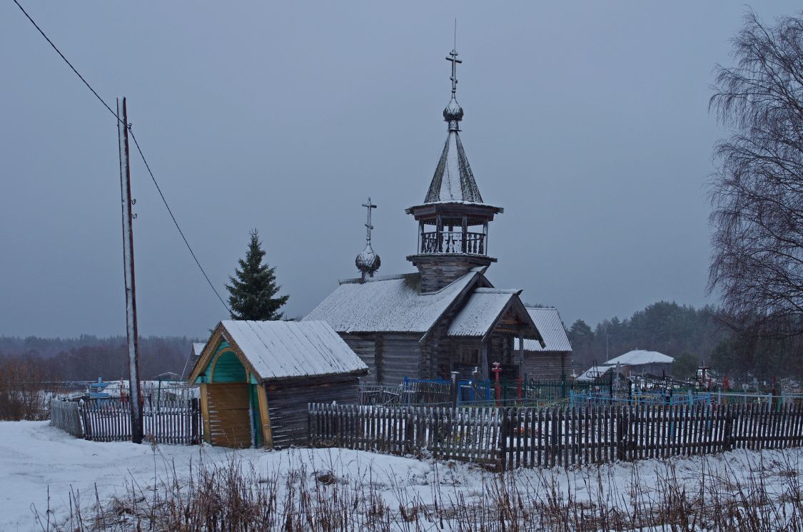 Часовня Илии Пророка, Пяльма (Пудожский район, Республика Карелия). фасады