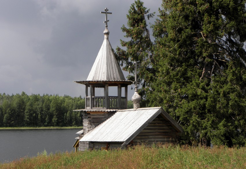 Часовня Космы и Дамиана, Узкие (Медвежьегорский район, Республика Карелия). фасады
