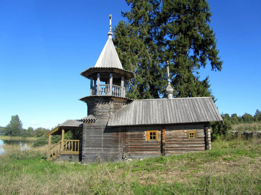 Часовня Космы и Дамиана, Узкие (Медвежьегорский район, Республика Карелия). фасады, вид с юга