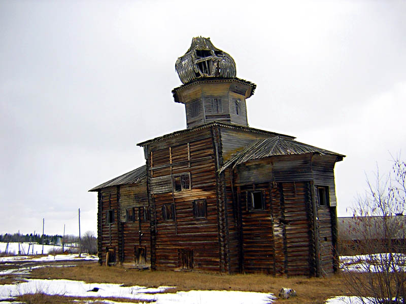 Масловская (погост Тулгас). Церковь Власия. фасады