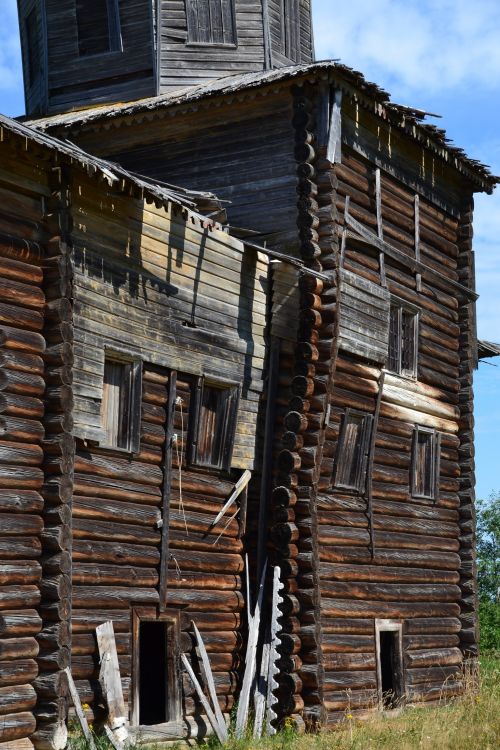 Масловская (погост Тулгас). Церковь Власия. архитектурные детали