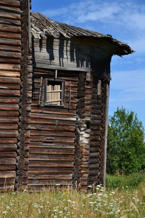 Масловская (погост Тулгас). Церковь Власия. архитектурные детали