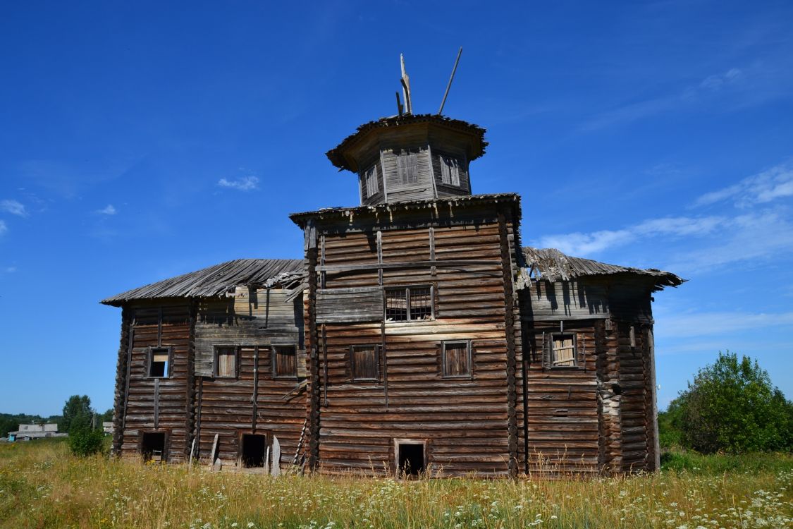 Церковь Власия, Масловская (Тулгас) (Виноградовский район, Архангельская область). фасады