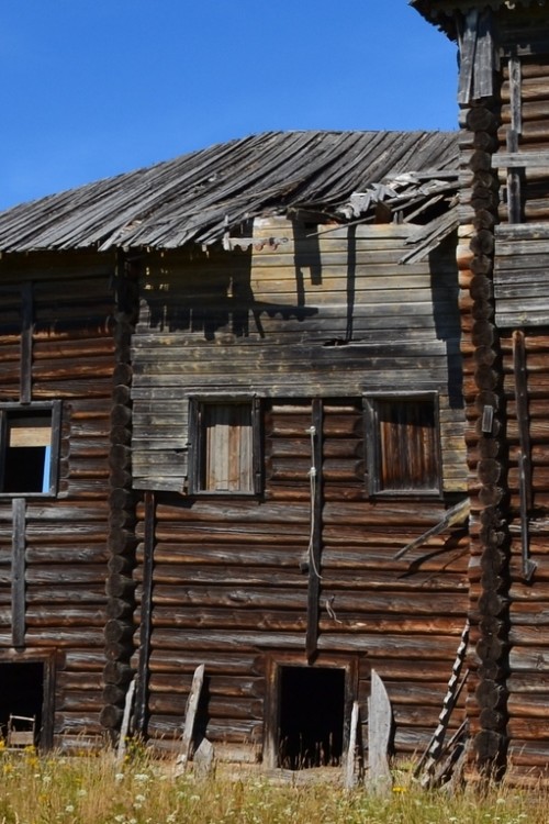 Масловская (погост Тулгас). Церковь Власия. архитектурные детали