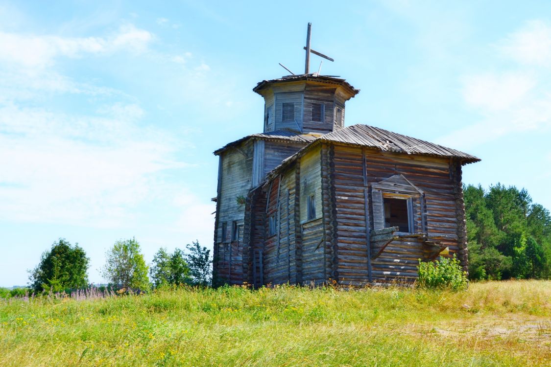 Церковь Власия, Масловская (Тулгас) (Виноградовский район, Архангельская область). фасады