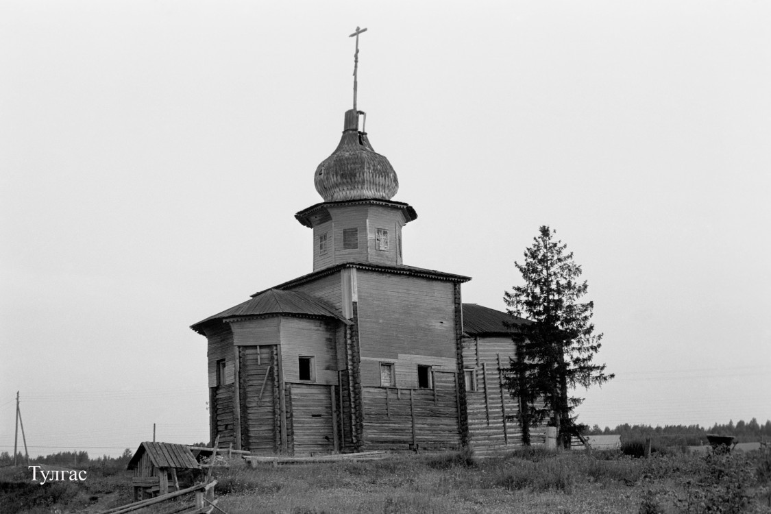 Церковь Власия, Масловская (Тулгас) (Виноградовский район, Архангельская область). фасады
