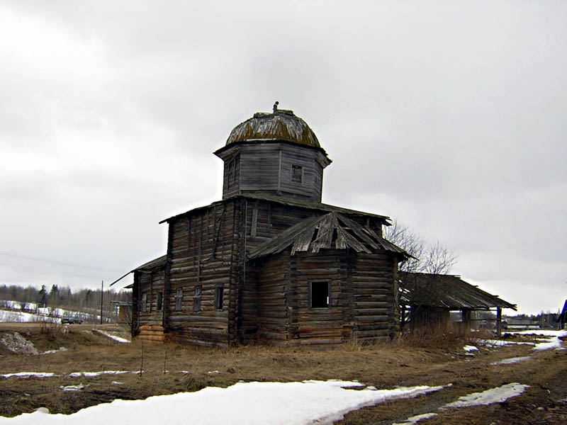 Церковь Климента, папы Римского, Масловская (Тулгас) (Виноградовский район, Архангельская область). фасады