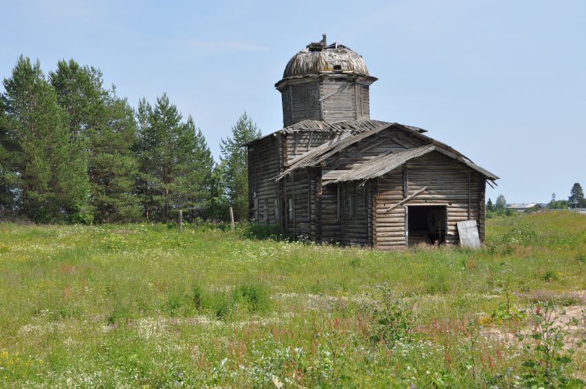 Церковь Климента, папы Римского, Масловская (Тулгас) (Виноградовский район, Архангельская область). фасады