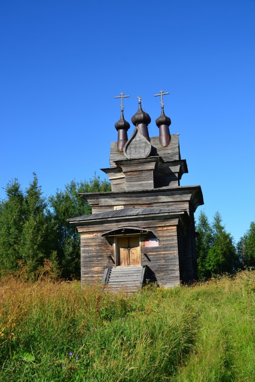 Церковь Георгия Победоносца, Пермогорье (Придворные Места) (Красноборский район, Архангельская область). фасады