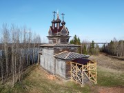 Церковь Георгия Победоносца, , Придворные Места (Пермогорье), Красноборский район, Архангельская область