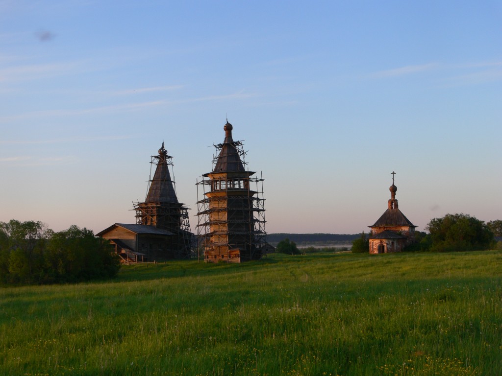 Храмовый комплекс Селецкого погоста, Коверниковская (Сельцо) (Виноградовский район, Архангельская область). документальные фотографии