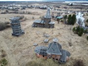 Храмовый комплекс. Церкви Илии Пророка и Воздвижения Креста Господня, , Коверниковская (Сельцо), Виноградовский район, Архангельская область