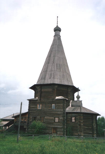 Церковь Димитрия Солунского, Верхняя Уфтюга (Красноборский район, Архангельская область). фасады
