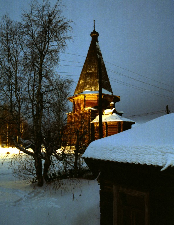 Верхняя Уфтюга. Церковь Димитрия Солунского. художественные фотографии