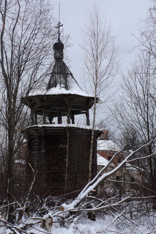 Колокольня церкви Флора и Лавра, Цивозерский Погост (Красноборский район, Архангельская область). фасады