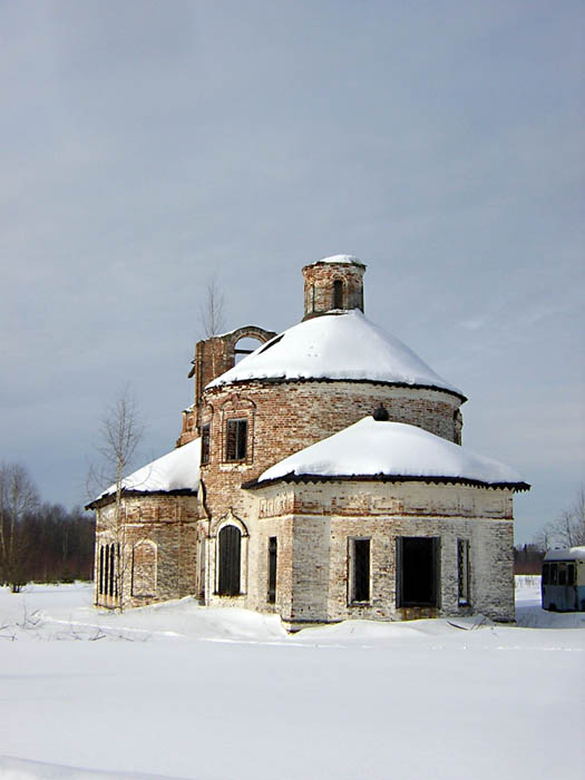 Церковь Петра и Павла, Цивозерский Погост (Красноборский район, Архангельская область). фасады