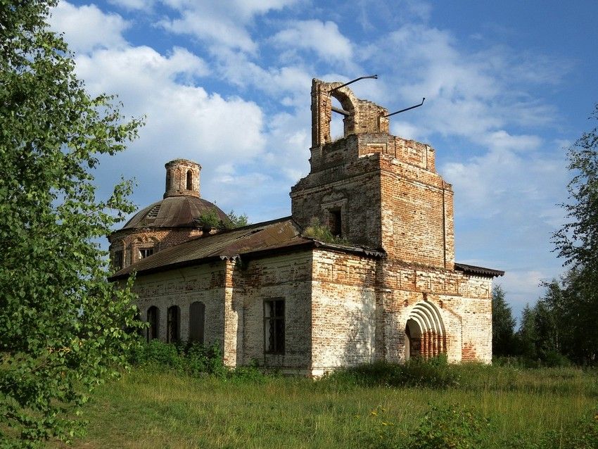 Церковь Петра и Павла, Цивозерский Погост (Красноборский район, Архангельская область). фасады