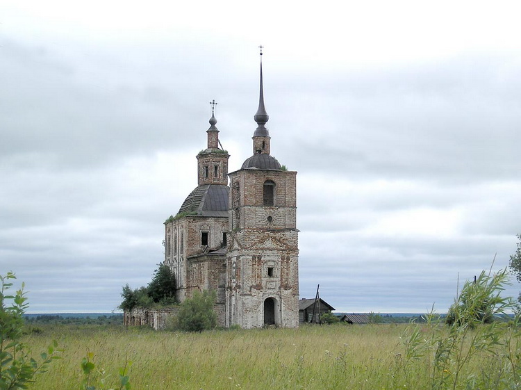 Гагарки. Церковь Николая Чудотворца. фасады