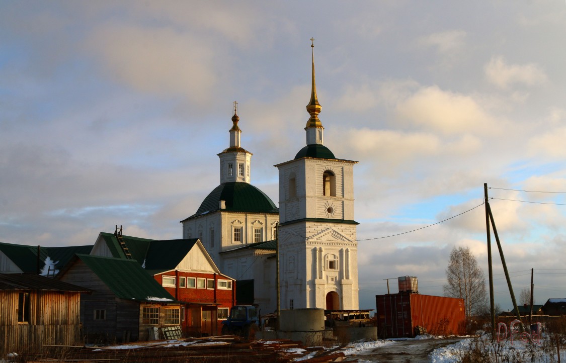 Гагарки. Церковь Николая Чудотворца. фасады