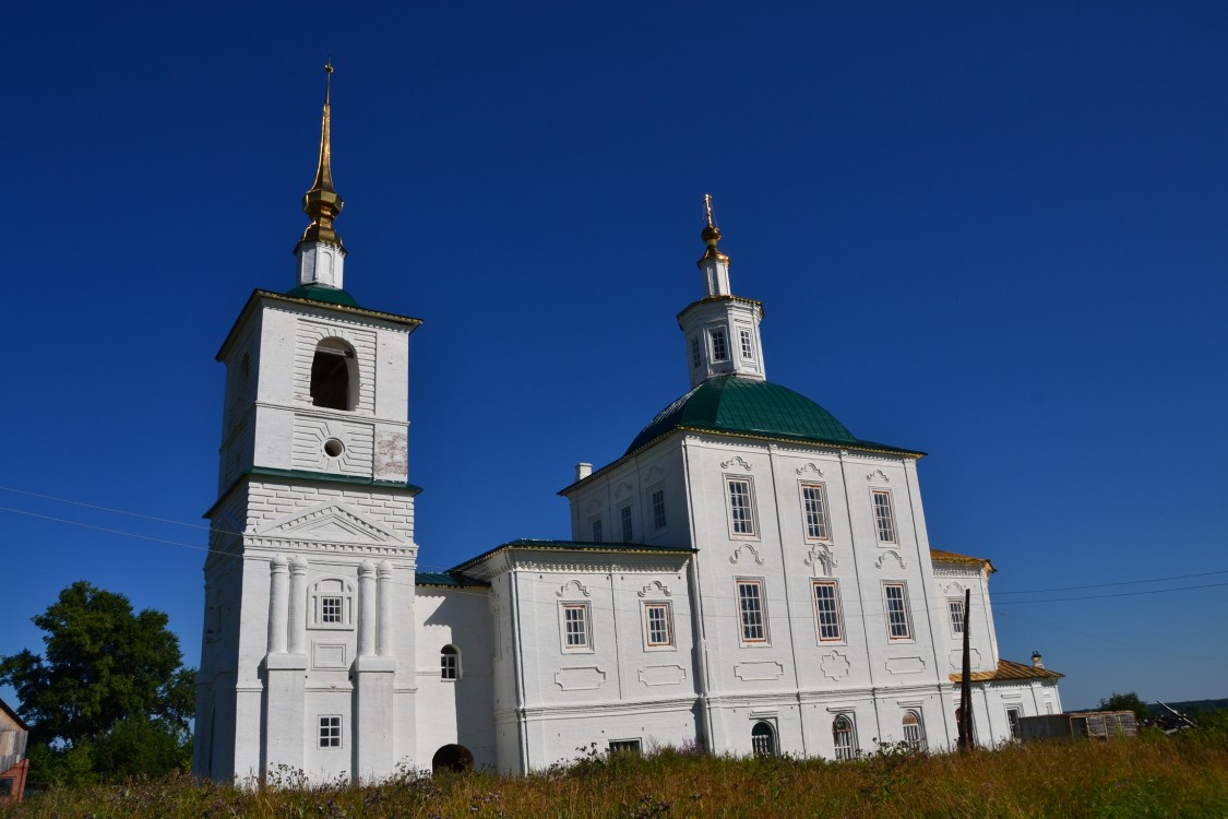 Гагарки. Церковь Николая Чудотворца. фасады