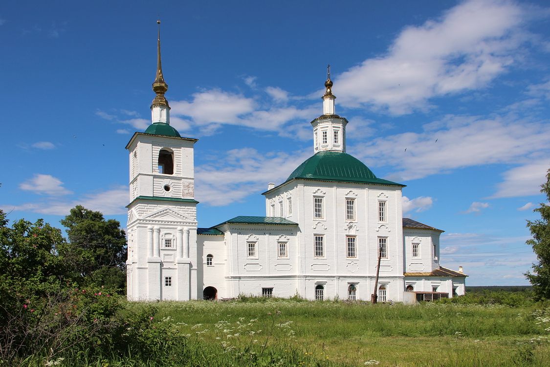 Гагарки. Церковь Николая Чудотворца. фасады