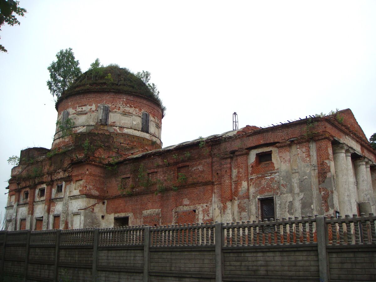 Климовский Покровский монастырь. Церковь Покрова Пресвятой Богородицы, Климово (Климовский район, Брянская область). фасады