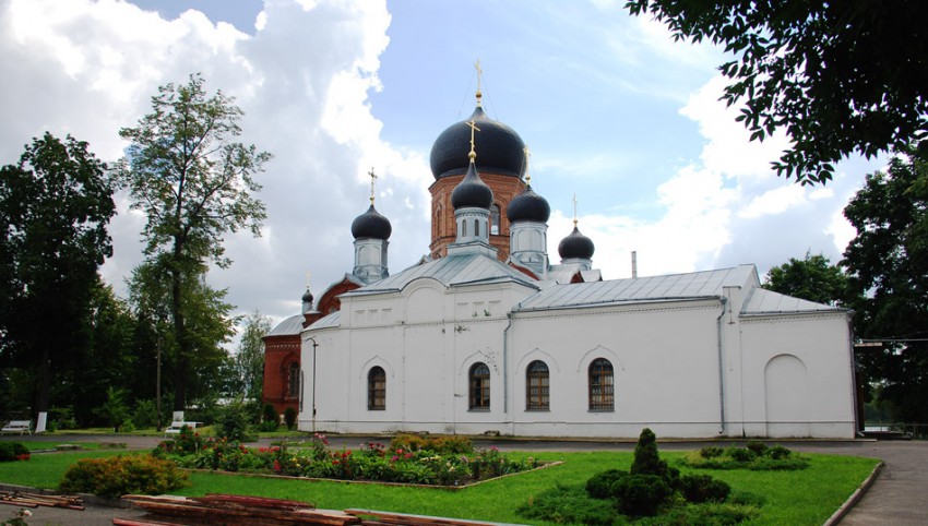 Введенское. Покровская Введенская Островная женская пустынь. Церковь Николая Чудотворца. фасады